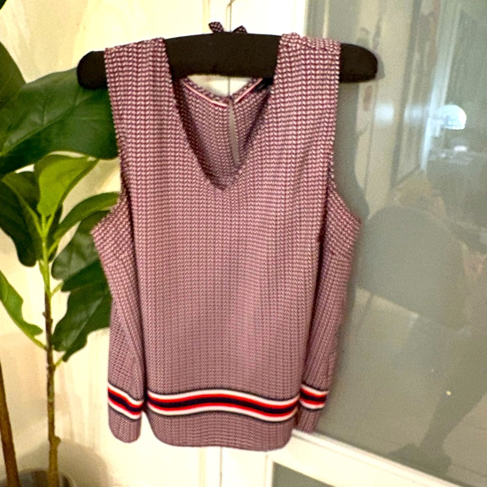 Tommy Hilfiger Tank Top with Striped Hem